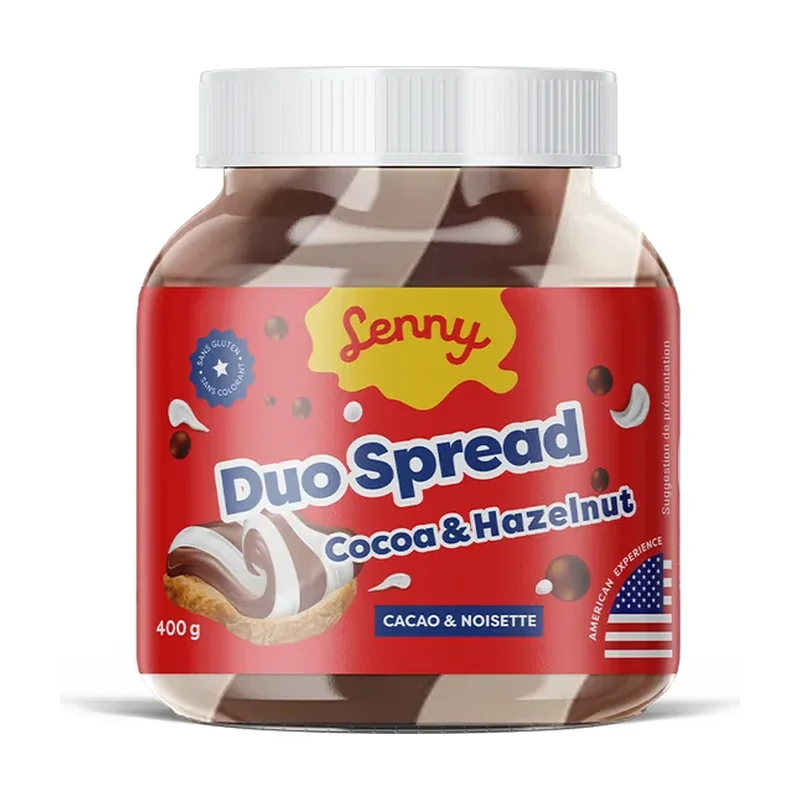 LENNY - DUO SPREAD CACAO & MILK - 400 G